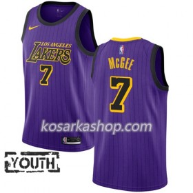 Dres Los Angeles Lakers JaVale McGee 7 Nike 2018-19 City Edition Ljubičasta Swingman - Dječji